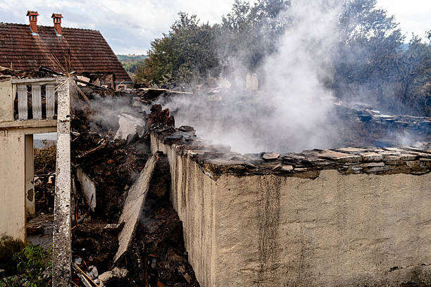 Professional Emergency Fire Cleanup technician working in Maple Grove, MN